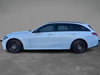 Usata Mercedes C220 Premium Plus 200 CV (147 kW) 2022 Bianco / metallizzato Station wagon