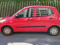 Usata Hyundai i10 66 CV (48 kW) 2009 Rosso Utilitaria