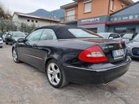 Usata Mercedes CLK320 Elegance 225 CV (165 kW) 2007 Nero Cabrio