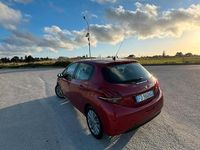 Usata Peugeot 208 75 CV (55 kW) 2016 Rosso Utilitaria