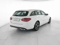 Usata Mercedes C200 160 CV (117 kW) 2019 Bianco Station wagon