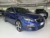 Usata Peugeot 308 GT-line 131 CV (96 kW) 2017 Blu magnetico Berlina