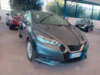 Usata Nissan Micra Acenta 92 CV (67 kW) 2022 Grigio Utilitaria
