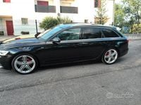 Usata Audi A6 S-Line 177 CV (130 kW) 2013 Nero Station wagon