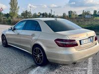 Usata Mercedes E350 Elegance 231 CV (169 kW) 2010 Giallo Berlina