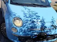 Usata Fiat 500 Pop 86 CV (63 kW) 2010 Blu/azzurro Utilitaria
