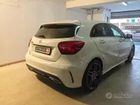Usata Mercedes A180 Premium 109 CV (80 kW) 2017 Bianco Utilitaria
