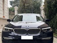 Usata BMW 520 Luxury Line 190 CV (139 kW) 2017 Blu/azzurro Berlina