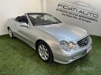 Usata Mercedes CLK240 Elegance 169 CV (124 kW) 2005 Grigio Cabrio