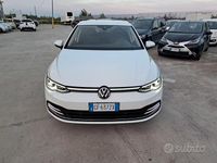 Usata VW Golf VII Style 115 CV (84 kW) 2021 Bianco Utilitaria
