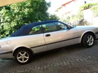 Usata Saab 900 Cabriolet 131 CV (96 kW) 1996 Argento Cabrio
