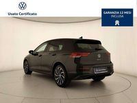 Usata VW Golf VIII Life 116 CV (85 kW) 2020 Nero Utilitaria