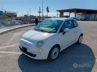 Usata Fiat 500 95 CV (69 kW) 2010 Bianco Utilitaria