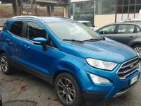 Usata Ford Ecosport Titanium 95 CV (69 kW) 2020 Blu SUV