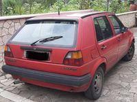Usata VW Golf II GTD 69 CV (50 kW) 1986 Rosso Utilitaria