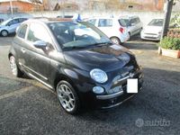 Usata Fiat 500 Sport 69 CV (50 kW) 2008 Nero pastello Utilitaria