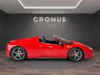 Usata Ferrari 458 570 CV (419 kW) 2012 Rosso Cabrio