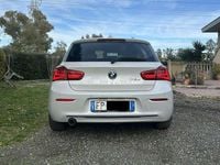 Usata BMW 118 Sport Line 150 CV (110 kW) 2018 Bianco Utilitaria