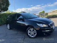Usata Peugeot 308 Business-Line 120 CV (88 kW) 2015 Nero Station wagon