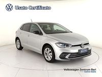 Usata VW Polo Style 95 CV (69 kW) 2023 Argento Berlina