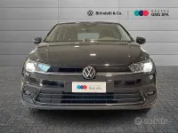 Usata VW Polo Life 80 CV (58 kW) 2023 Nero Utilitaria