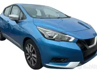 Usata Nissan Micra Acenta 71 CV (52 kW) 2017 Azzurro Utilitaria