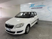 Usata Skoda Fabia 70 CV (51 kW) 2011 Bianco Berlina