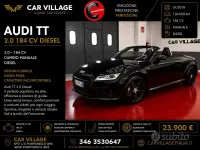 Usata Audi TT Roadster 184 CV (135 kW) 2018 Nero Cabrio