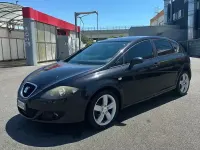 Usata Seat Leon 105 CV (77 kW) 2007 Nero Utilitaria