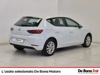 Usata Seat Leon Business 116 CV (85 kW) 2020 Bianco Utilitaria