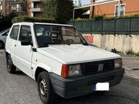Usata Fiat Panda Young 54 CV (39 kW) 2001 Bianco Utilitaria