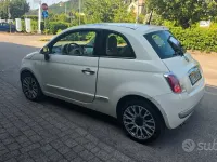 Usata Fiat 500 Lounge 95 CV (69 kW) 2016 Bianco Berlina