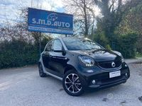 Usata Smart ForFour Passion 90 CV (66 kW) 2016 Nero Utilitaria