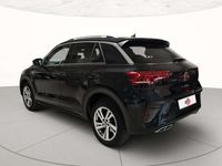 Usata VW T-Roc R-line 150 CV (110 kW) 2023 2t deep black perlato SUV