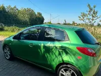 Usata Mazda 2 86 CV (63 kW) 2007 Verde Utilitaria