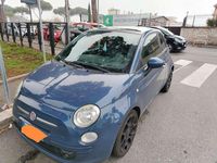 Usata Fiat 500 Lounge 86 CV (63 kW) 2012 Blu/azzurro Utilitaria