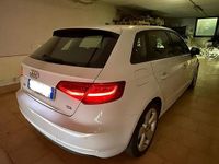 Usata Audi A3 Ambition 110 CV (80 kW) 2013 Bianco Utilitaria