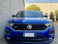 Usata VW T-Roc R-line 116 CV (85 kW) 2019 Blu/azzurro SUV