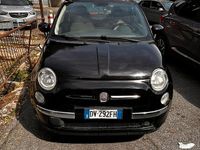 Usata Fiat 500 Lounge 75 CV (55 kW) 2009 Nero Cabrio