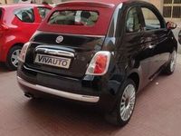 Usata Fiat 500C Lounge 69 CV (50 kW) 2010 Nero Cabrio