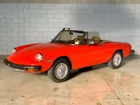 Usata Alfa Romeo Spider Veloce 1970 Rosso Cabrio