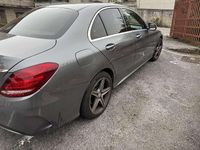 Usata Mercedes C220 Premium 170 CV (125 kW) 2017 Grigio Berlina