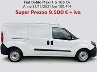 Usata Fiat Doblò Business 105 CV (77 kW) 2021 Bianco Monovolume