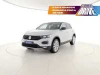 Usata VW T-Roc Advance 150 CV (110 kW) 2020 White silver metallizzato nero SUV