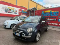 Usata Fiat 500 Lounge 101 CV (74 kW) 2009 Blu Cabrio