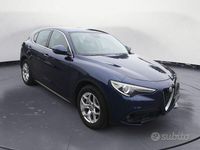 Usata Alfa Romeo Stelvio Business 160 CV (117 kW) 2021 Blu SUV