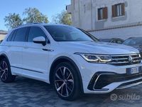 Usata VW Tiguan R-line 150 CV (110 kW) 2022 Bianco SUV