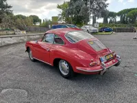 Usata Porsche 356 C 75 CV (55 kW) 1964 Rosso Berlina
