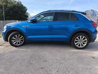 Usata VW T-Roc Advance 150 CV (110 kW) 2021 Blu/azzurro SUV