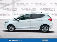 Usata Ford Fiesta Titanium S 125 CV (91 kW) 2021 Bianco pastello Utilitaria
